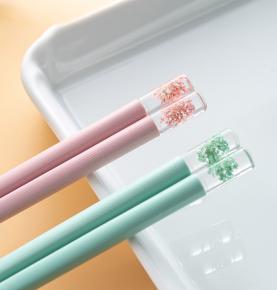 A4-0409 Alloy Chopsticks Set