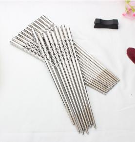 A5-0407 Wavy Grain SS304 Chopsticks